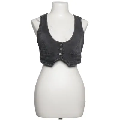 Denim vest (Gray) from ONLY Limitless Denim Cotton, Elastane