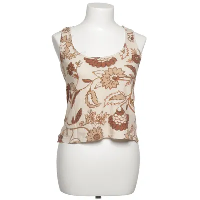 Tank­top (Beige, Braun) von Sézane Baumwolle, Leinen