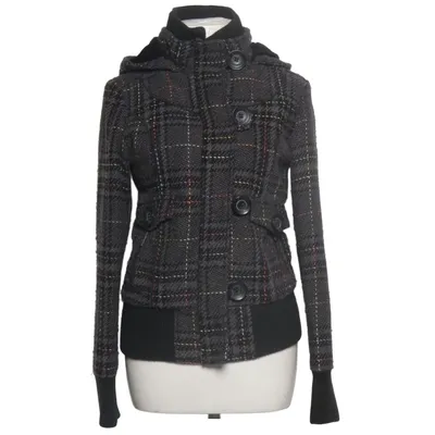 Bomberjakke (Grå, Sort, Flerfarvet) fra Clockhouse by C&A Akryl, Polyester, Viscose, Uld