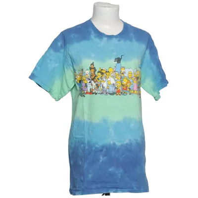 T-shirt (Blå, Grön, Flerfärgad) från The Simpsons Bomull