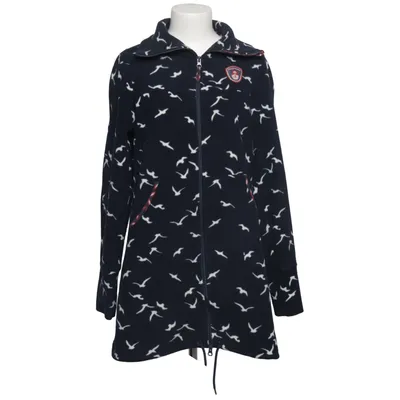 Fleece jacket (Blue, White) from Blutsgeschwister Cotton, Elastane, Polyester