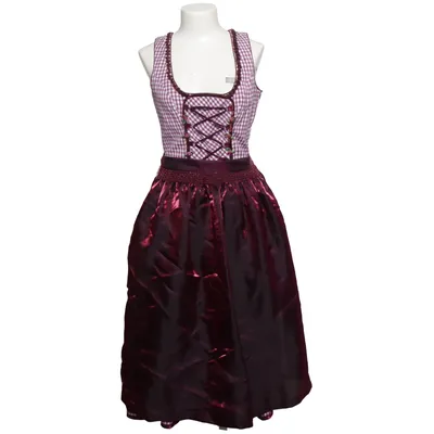 Dirndl (Lila, Vit) från Lekra Bomull, Elastan