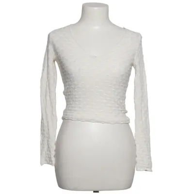 Pullover (White) from Zara Polyamide, Viscose