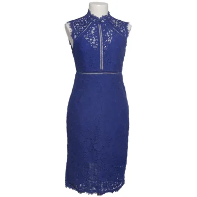 Cocktailkjole (Blå) fra Bardot Bomuld, Elastan, Polyamid, Polyester, Viscose