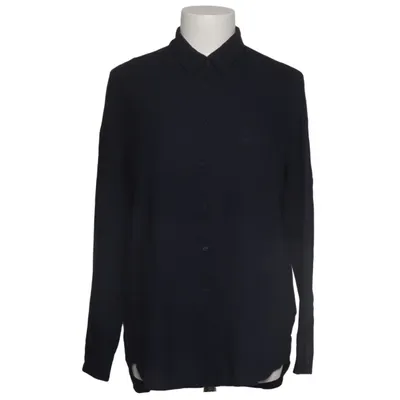 Shirt (Blauw) van Uniqlo Polyester, Viscose