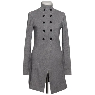 Coat (Gray) from The Hackbarth's Angora, Polyester, Viscose