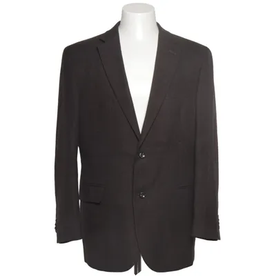 Blazer (Brown) from Edler von F. Polyester, Wool