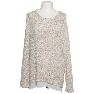 Sweater (Gold, White) from Ashley Brooke Acrylic, Polyamide, Polyester