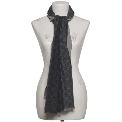 Scarf (Gray) from Gucci Wool