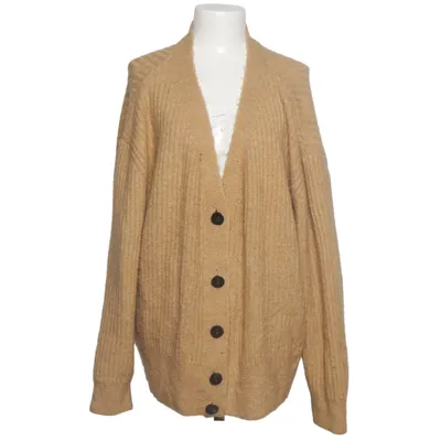 Cardigan (Brown) from Topshop Acrylic, Elastane, Polyester