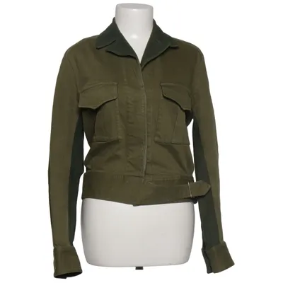 Veste (Vert) de Masscob Coton, Nylon, Polyuréthane
