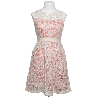 Cocktail dress (Pink, White) from Jake*s Elastane, Polyamide, Polyester
