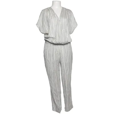 Jumpsuit (Gray, White) from Dea Kudibal Elastane, Silk, Viscose