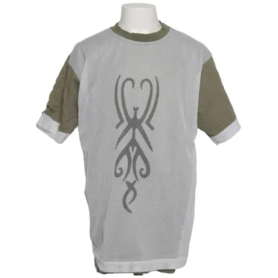 T-shirt (Green, White) from Speed Cotton, Polyester
