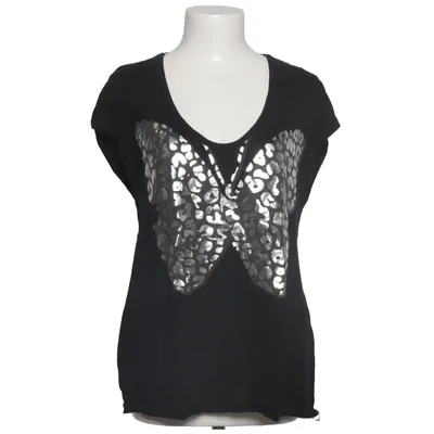 T-shirt (Black, Silver) from 81 Hours Cotton