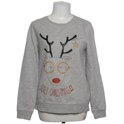 Sweatshirt (Grijs, Meerkleurig) van Clockhouse Katoen, Polyester