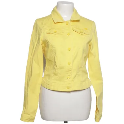 Denim jacket (Yellow) from 17&co. Cotton, Elastane