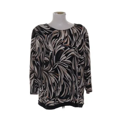 Blus (Svart, Beige, Vit, Brun) från Victoria by AGA Fashion Elastan, Polyester, Viskos