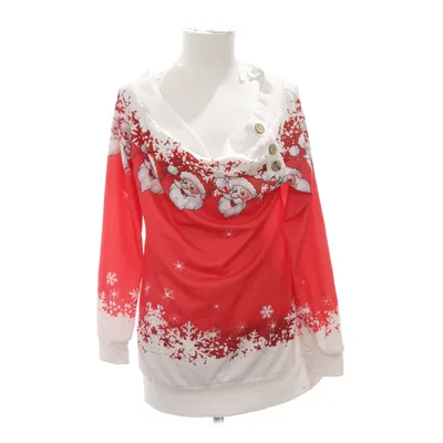 Jultröja (Röd, Vit, Flerfärgad) från Dressfo Polyester, Polyuretan