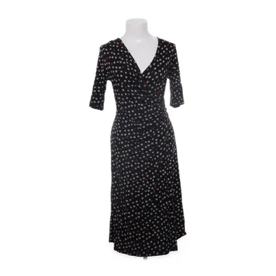 Långklänning (Svart, Flerfärgad) från M&S Woman Elastan, Viskos