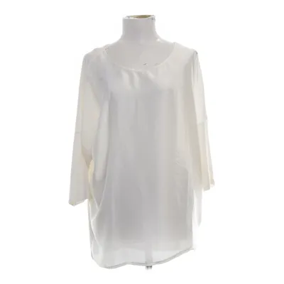 Blus (Vit) från Flame Elastan, Polyester, Viskos