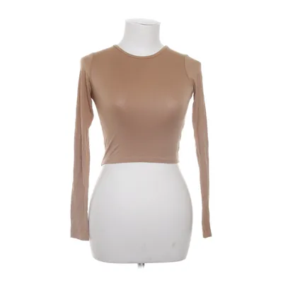 Lange mouwen shirt (Beige) van Missguided Elastaan, Viscose