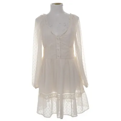 Klänning (Beige) från Miss Selfridge Bomull, Polyester