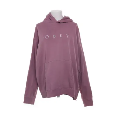 Huvtröja (Rosa) från Obey Bomull, Polyester