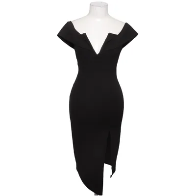 Cocktail dress (Black) from Ginger Fizz Elastane, Polyester
