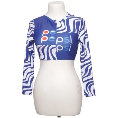 Swim shirt (Blue, White) from Pepsi Elastane, Polyester