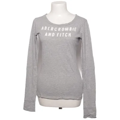 Långärmad t-shirt (Grå) från Abercrombie & Fitch Bomull