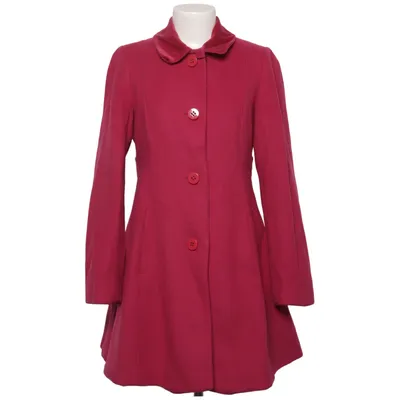 Coat (Red) from Intrend Cotton, Polyamide, Polyester, Wool