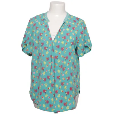 Top (Turquoise, Multicolored) from Ema Blue's Polyester