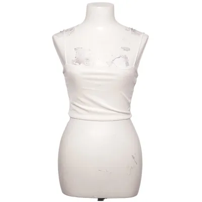 Crop top (Wit) van Loavies
