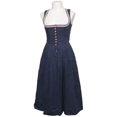 Dirndl (Blauw, Wit) van Stoiber Katoen, Polyester