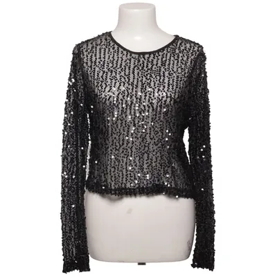 Top (Stusadia Mesh Sequin Top Jrs) fra H&M Studio Metallfiber, Polyamid, Polyester