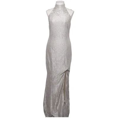 Aftonklänning (Silverfärgad) från Divided by H&M Metallfiber, Polyester