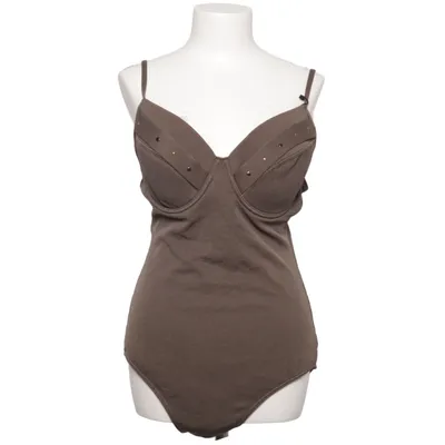 Badpak (Grijs) van Beach Wave Elastaan, Polyamide