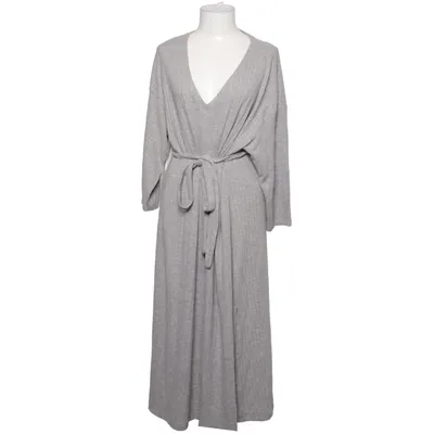 Omlottklänning (Grå) från L.O.G.G by H&M Elastan, Polyester, Viskos