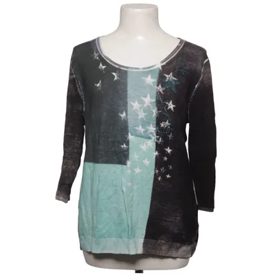 Top (Schwarz, Blau, Mehrfarbig) von Christa Probst Polyamid, Viskose
