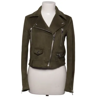 Bikerjacka (Grön) från Zara Basic Outerwear