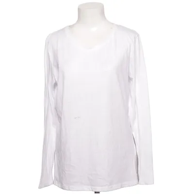 Långärmad t-shirt (Vit) från The Basics C&A Bomull, Polyester