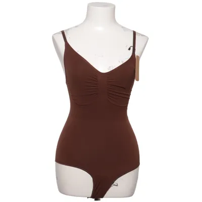 Romper (Bruin) van Creamy Fabrics Elastaan, Polyamide