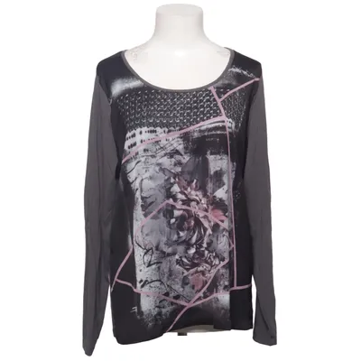Långärmad t-shirt (Grå, Svart, Rosa) från Yest Elastan, Polyester, Viskos