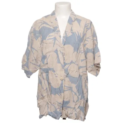 Korte mouwen shirt (Beige, Blauw) van MaxMara