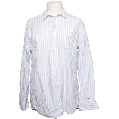 Chemise (Bleu, Blanc) de Tommy Hilfiger Jeans Coton