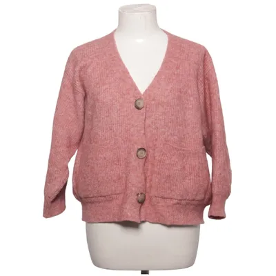Strickjacke (Pink) von Kauf Dich Glücklich Acryl, Elasthan, Polyamid, Wolle
