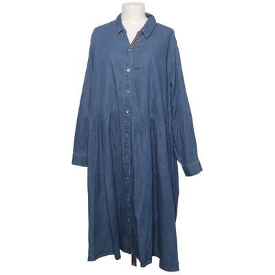 Denim jurk (Blauw) van Ulla Popken Katoen