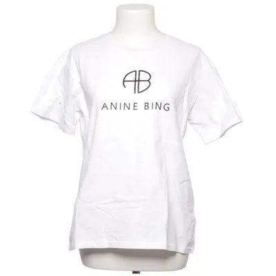 T-shirt (Vit) från Anine Bing Bomull