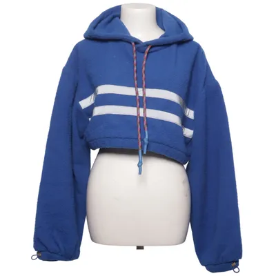 Sweat à capuche (Bleu, Argent) de Miista Polyamide, Laine